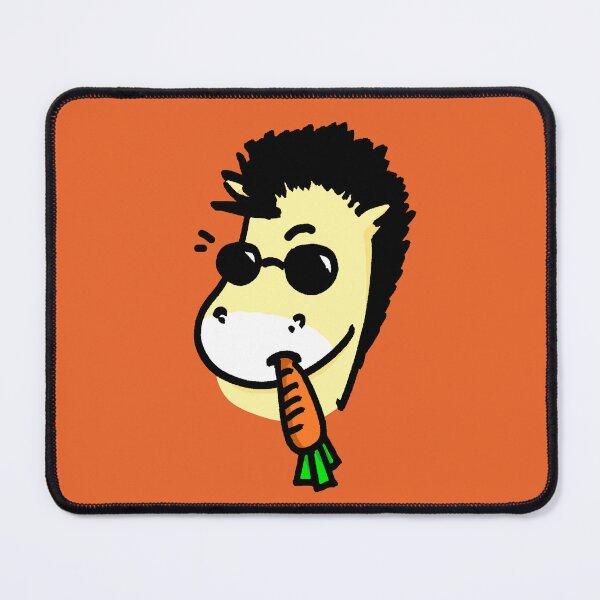 Item preview, RUNAWAY HORSE MR. JOE Eating Carrot designed and sold by RunawaySteph.