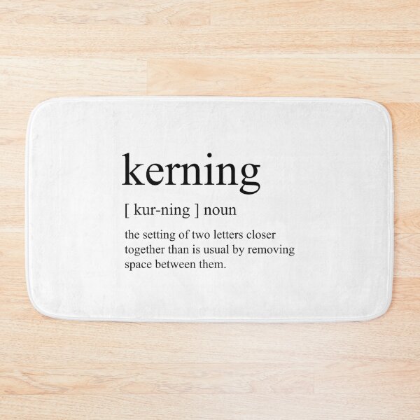 Item preview, kerning designer dictionary word noun definition designed and sold by Eva-Designs-.
