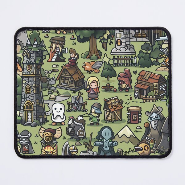Item preview, Tiled Medieval Video Game Pattern designed and sold by dcrc.