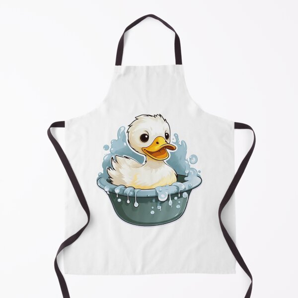 Item preview, Bathing Duck Cute Comedy Art Animal Bubbles Water Bath designed and sold by SMARTKIT DESIGNAGENCY.