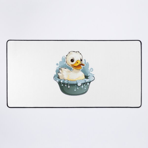 Item preview, Bathing Duck Cute Comedy Art Animal Bubbles Water Bath designed and sold by SMARTKIT DESIGNAGENCY.