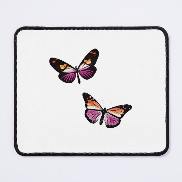 Item preview, lesbian pride butterflies :) designed and sold by stareyed.