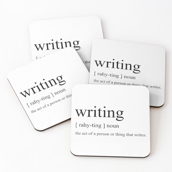 Item preview, writing dictionary word noun definition designed and sold by Eva-Designs-.