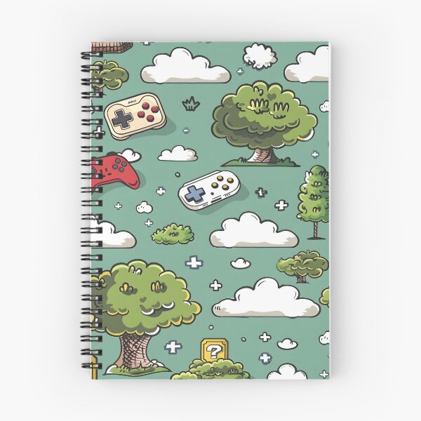 Item preview, Tiled Video Game Symbol Pattern designed and sold by dcrc.