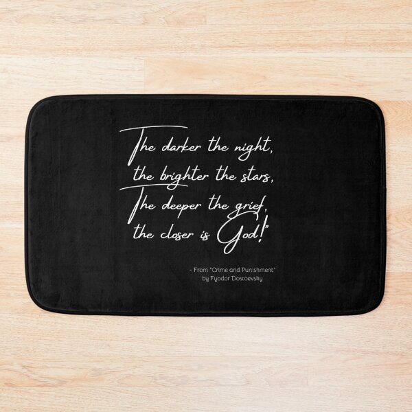 Item preview, A Quote about Religion from "Crime and Punishment" by Fyodor Dostoevsky designed and sold by Poemit.