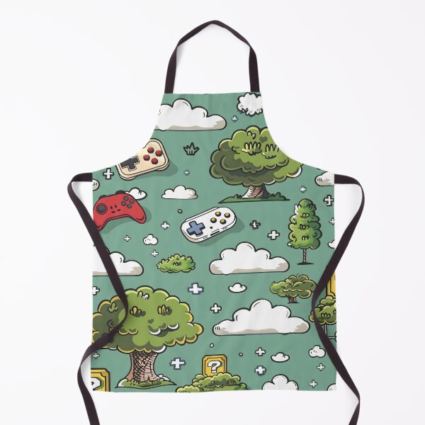 Item preview, Tiled Video Game Symbol Pattern designed and sold by dcrc.