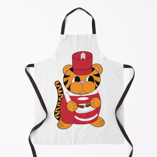 Item preview, Tiger Marching Band Snare Drum Red and White designed and sold by ValeriesGallery.