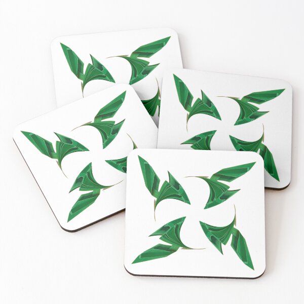 Item preview, Green figures pattern designed and sold by Meo Design.