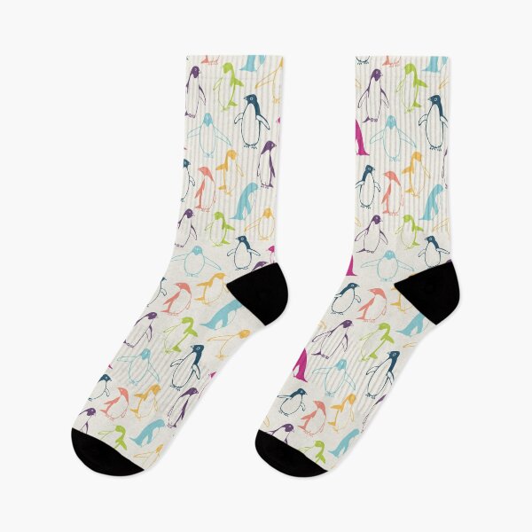 Item preview, Adélie Penguin March Rainbow designed and sold by Maria Boudreaux.