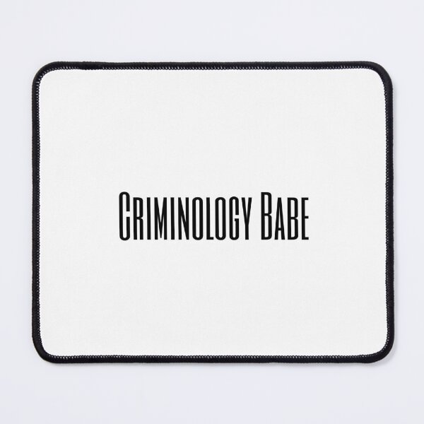 Item preview, Future criminologist, criminology babe designed and sold by Minimalist Quotes and Sayings.