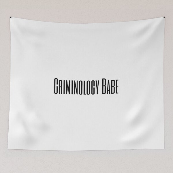 Item preview, Future criminologist, criminology babe designed and sold by Minimalist Quotes and Sayings.