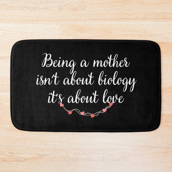 Item preview, Being a mother is not about biology, it's about love designed and sold by UnCoverDesign.