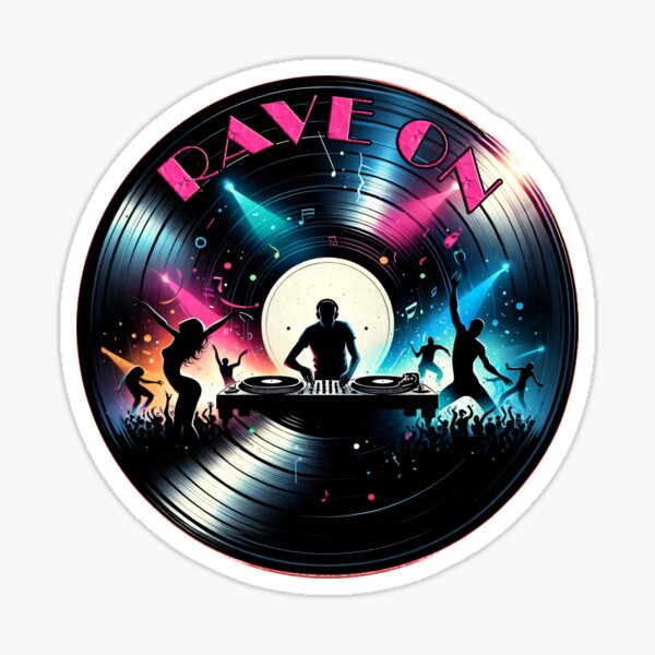 Item preview, Cosmic Spin: DJ Nightlife. Rave On: Rave On Series. designed and sold by leyfinder.
