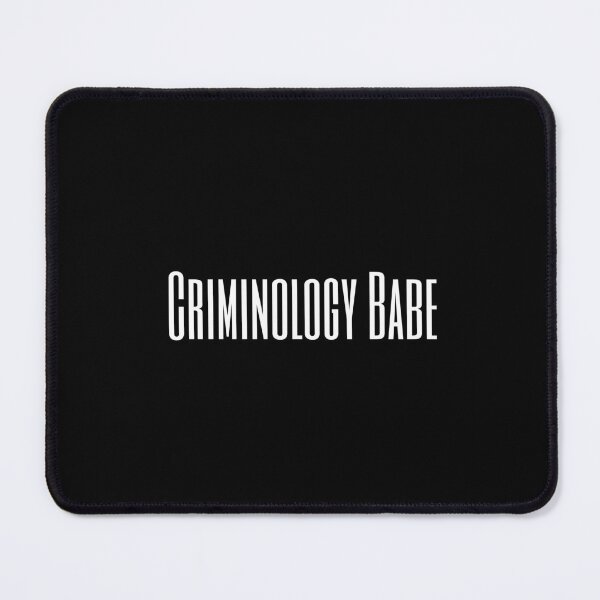 Item preview, Future criminologist, criminology babe designed and sold by Minimalist Quotes and Sayings.