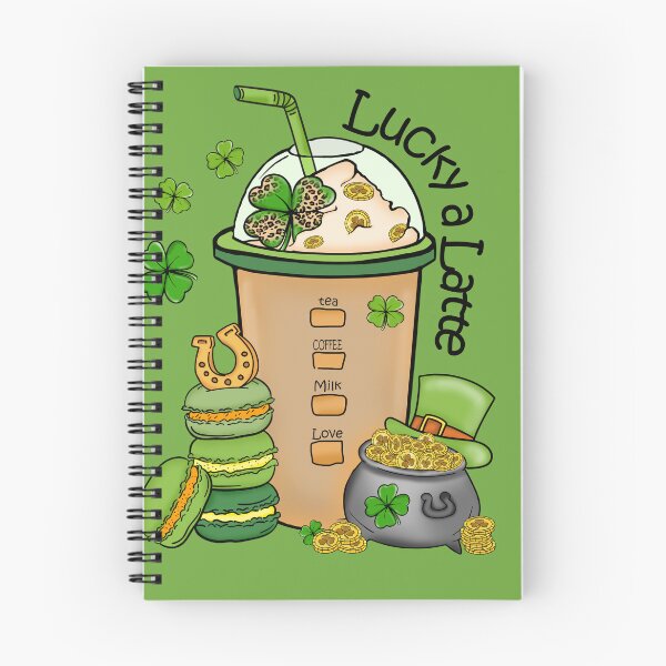 Item preview, Lucky a latte designed and sold by Vilemo.
