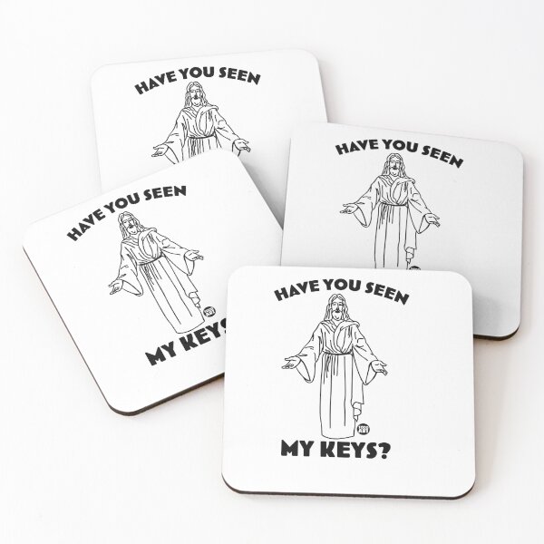 Artikelvorschau, HAVE YOU SEEN MY KEYS JESUS entworfen und verkauft von TODD GOLDMAN.