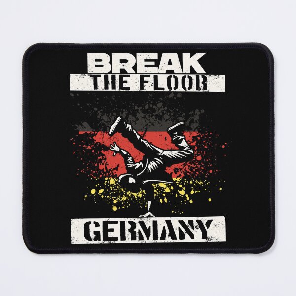 Item preview, Break the floor Breaking bboy spray paint Flag Germany designed and sold by MeringueMango.