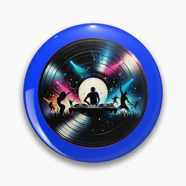 Item preview, Galactic Groove: A Vinyl Universe. Cosmic Spin: DJ Nightlife.  designed and sold by leyfinder.