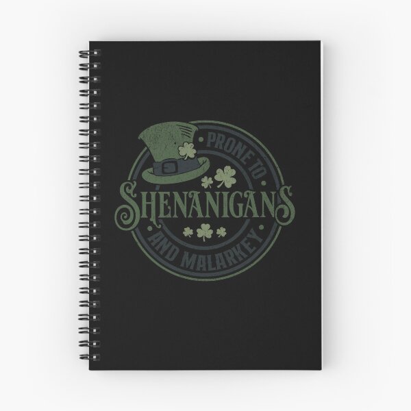 Item preview, Prone to shenanigans and malarkey funny st patricks day designed and sold by ChromaticBlend.