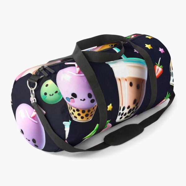 Item preview, Kawaii Bubble Boba Tea Pattern designed and sold by TheArtOfPat.