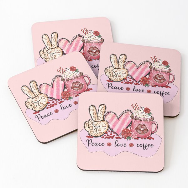 Item preview, Peace Love Coffee Classic designed and sold by Artcollectionus.