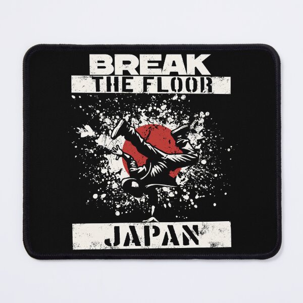 Item preview, Break the floor Breaking bboy spray paint Flag Japan designed and sold by MeringueMango.