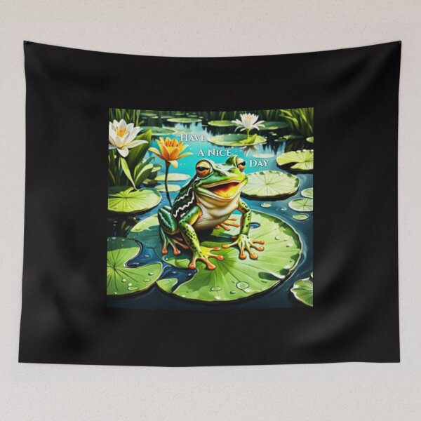 Item preview, Have A Nice Day Leap Frog designed and sold by trailsitravel.