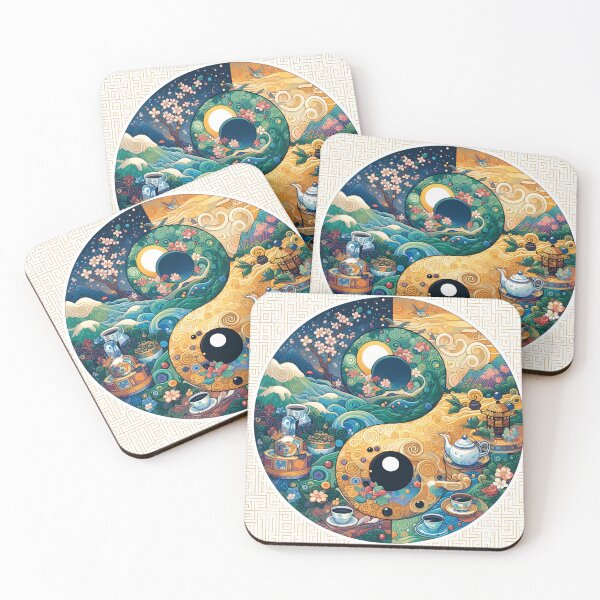 Item preview, Yin and Yang are two opposite but interdependent energies that symbolize balance and harmony in the universe in Chinese culture designed and sold by aleksandr13.