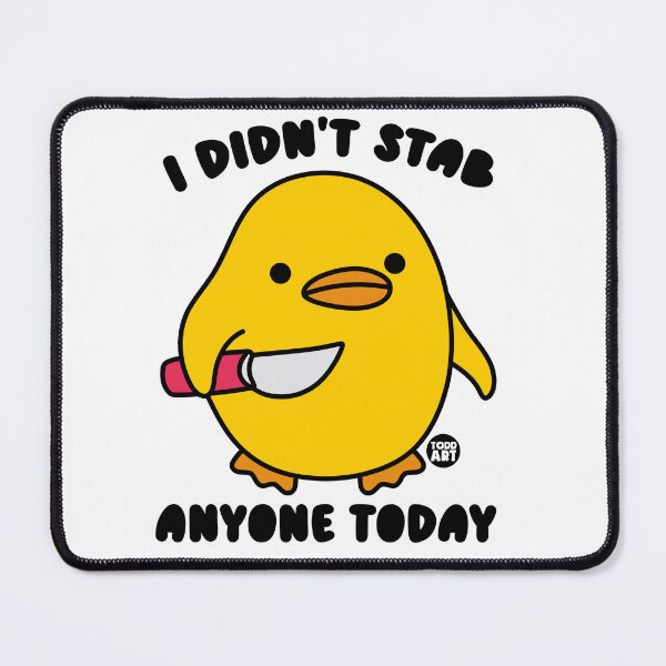 Item preview, HAVEN'T STAB ANYONE TODAY CHCIK designed and sold by TODD GOLDMAN.