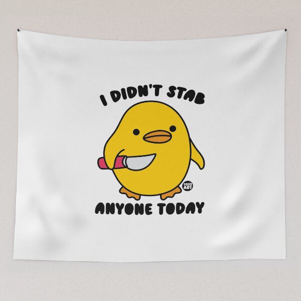 Item preview, HAVEN'T STAB ANYONE TODAY CHCIK designed and sold by TODD GOLDMAN.