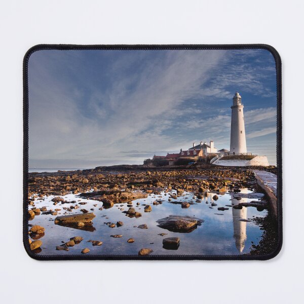 Item preview, St Mary's Island in winter sunshine designed and sold by Violaman.