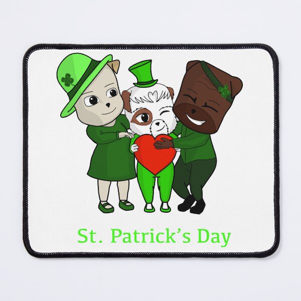 Item preview, Cute St. Patrick's Day Dogs designed and sold by Dkdesign41.