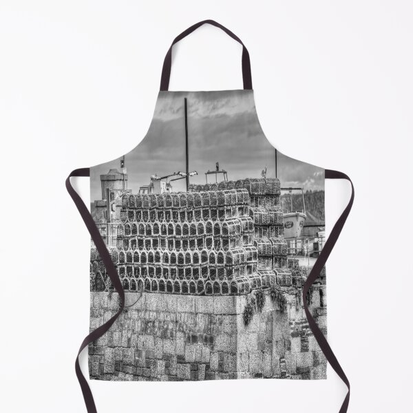 Item preview, Lobster Pots Newquay Harbor Cornwall designed and sold by Londonimages.