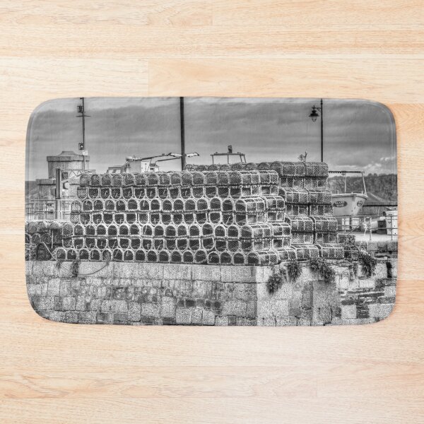 Item preview, Lobster Pots Newquay Harbor Cornwall designed and sold by Londonimages.