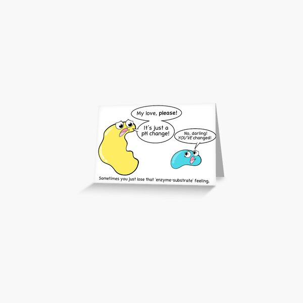 Changed Chemistry Greeting Card