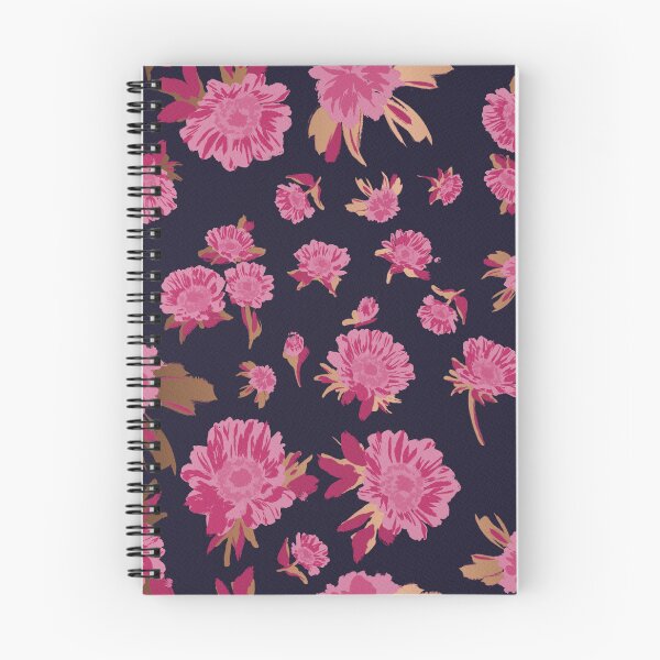 Item preview, Blush Blossoms: Pink, Navy, and Gold Marigold and Daisy Elegance - Inspired by Sydney's Spring designed and sold by Jay Dee Dearness.
