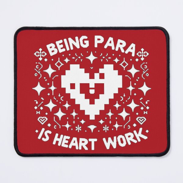 Item preview, Being Para is Heart work in style pixel art designed and sold by Pawel Oska.