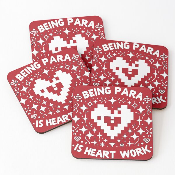 Item preview, Being Para is Heart work in style pixel art designed and sold by Pawel Oska.