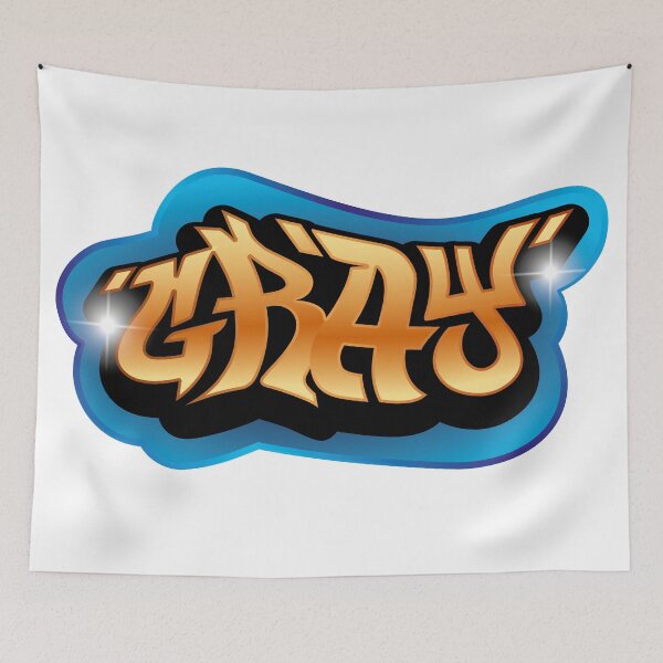 Item preview, Gray name graffiti style designed and sold by 0ut0fSpace.