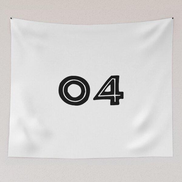 Item preview, 04, four, black, tribal, african designed and sold by Numbers-Art.