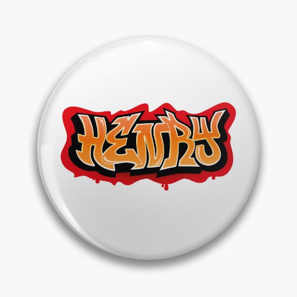 Item preview, Henry name graffiti style designed and sold by 0ut0fSpace.