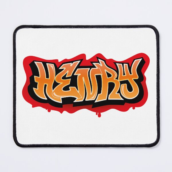 Item preview, Henry name graffiti style designed and sold by 0ut0fSpace.