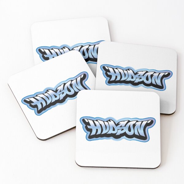 Item preview, Hudson name graffiti style designed and sold by 0ut0fSpace.