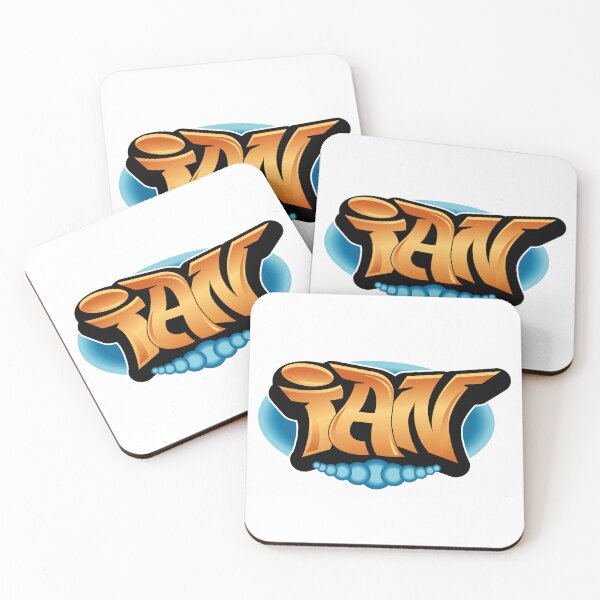 Item preview, Ian name graffiti style designed and sold by 0ut0fSpace.