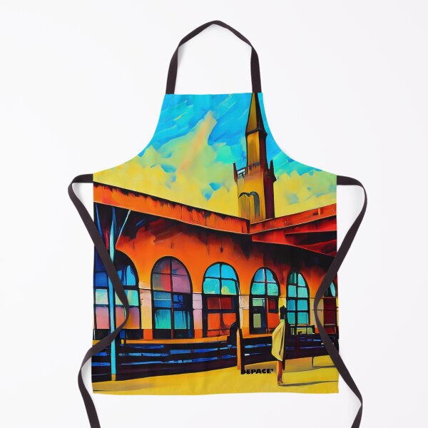 Item preview, train station from the Cubist art movement - dePace' designed and sold by mrpropcake.