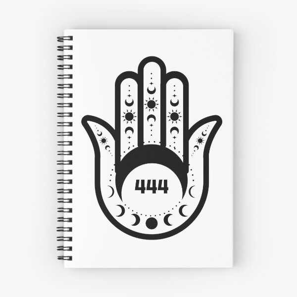 Item preview, 444 Angel Number Hamsa Hand  designed and sold by hamsasoul.