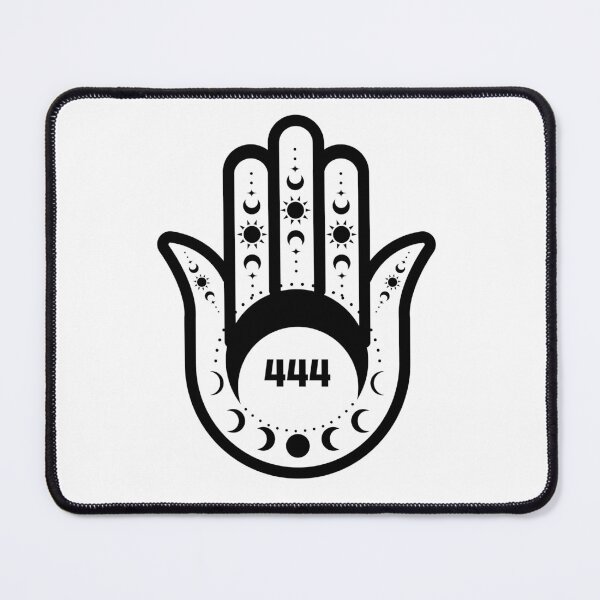 Item preview, 444 Angel Number Hamsa Hand  designed and sold by hamsasoul.