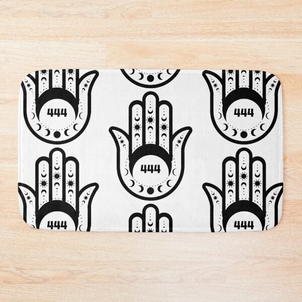 Item preview, 444 Angel Number Hamsa Hand  designed and sold by hamsasoul.