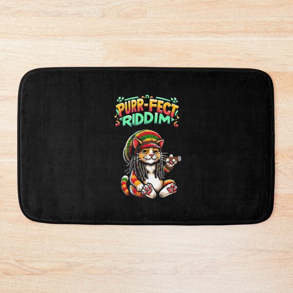 Item preview, Purr-fect Riddim, Clawing up the Good Vibes designed and sold by RetroPop23.