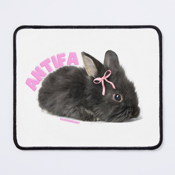 Item preview, ANTIFA bunny designed and sold by samesiesart.